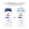 Invisible Solid Antiperspirant Deodorant Stick For Women, Fresh, For All Day Underarm Sweat & Odor Protection ,2.6 oz, 2 Pack