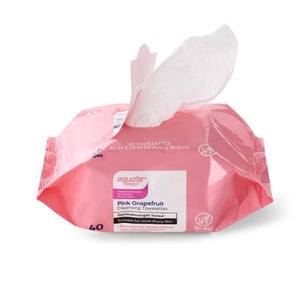 Pink Grapefruit Cleansing Towelettes, 40 Count