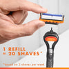 Razor Blade Refill ,Manual Razor Men , 12 count