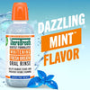 Whitening Alcohol-Free Mouthwash, Fresh Breath Mouthrinse, Dazzling Mint, 16 fl oz