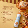72HR Holiday Antiperspirant Dry Spray Deodorant, Cozy Caramel 2.6oz
