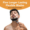 Men's Refillable Razors, 5-Blades, 1 Handle, 12 Cartridges