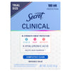 Clinical Antiperspirant Deodorant for Women, 100HR Sweat & Odor Protection, Hyaluronic Acid, Invisible Solid, Completely Clean, 1.6 oz