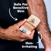 Mens Invisible Glide Deodorant Stick, Natural Aluminum Free Deodorant for Men, Wood Barrel Bourbon, 2.65 Oz