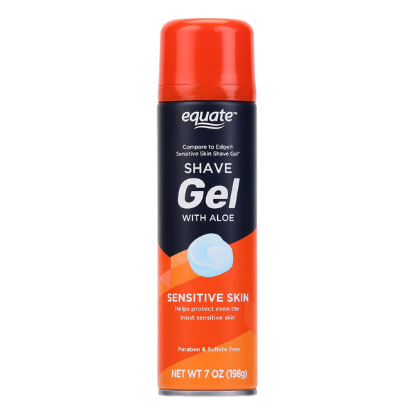 Sensitive Skin Shave Gel with Aloe, 7 oz