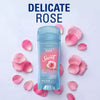 Antiperspirant and Deodorant for Women, Clear Gel, Rose Scent, 3.4 oz