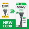 5 Blade Razor for Men, 1 Razor Handle with 3 Refills