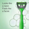 3 Blade Disposable Razors for Men, 12 Ct, Men's Sensitive Skin Manual Razors