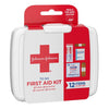 First Aid Kit To Go Portable Emergency Wound Care Essentials, 12 Piece