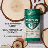 Natural Power Deodorant Solid, Cedarwood, 2.7 oz
