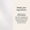 Simply Clean Extra Large, Sensitive Skin Safe, Disposable, Face Towels, 30 Count