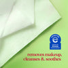 Fragrance Free 3-in-1 Makeup Removing and Cleansing Wipes, 30 Count