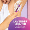 Scented Women's 3-Blade Disposable Scented Razors, 4 Count