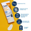 Mineral Sunscreen Hydrating SPF 50 Face Lotion for Sensitive Skin, Kids & Adults 2.5 fl oz