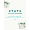 Stick Deodorant Refill, Fresh Cotton & Sea Salt. Aluminum Free, for Women and Men, 1.4oz