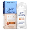 100HR Holiday Clinical Antiperspirant Deodorant for Women, Hyaluronic Acid, Invisible Solid, Cozy Caramel, 2.6 oz