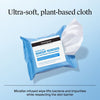 Makeup Remover Face Wipes, Single Facial Cleansing Wipes, 20 Count