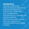 Vapo Shower Tablets, Menthol Scent Soothing Non-Medicated Shower Steamers, 5 Count