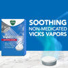 Vapo Shower Tablets, Menthol Scent Soothing Non-Medicated Shower Steamers, 5 Count