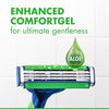 Sensor 3 Sensitive Men 3 Blade Disposable Razor,4 count