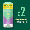 Women Triple Odor Defense Antiperspirant Deodorant Gel Twin Pack, Shower Fresh, 3.4 oz