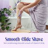 Exotic Violet Blooms 4-Blade Women's Disposable Razor, 4 Ct