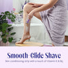 Exotic Violet Blooms 4-Blade Women's Disposable Razor, 4 Ct
