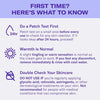 Women's Facial Hair Removal Cream with Calming Serum, 1.35 fl oz Tube