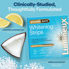 Enamel-Safe & Peroxide-Free Teeth Whitening Strips, Dentist Formulated, 14-Pack