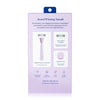 5-Blade Women's Razor Kit - 1 Handle, 2 Blade Refills, Magnetic Hook - Lilac