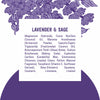 Lavender & Sage 24 Hour Odor Protection Aluminum-Free Vegan Deodorant, 2.65 oz