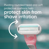 Sensitive Women's 3 Blade Disposable Razor, 3 count, Pink