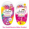 Simply Women's 3-Blade Disposable Razors, 8 Count