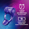 Vibrations Tandem Couples Vibrating Ring, Personal Massager, 1 Count