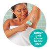 4-Blade Sensitive Care Women's Razor Handle Plus 2 Manual Razor Cartridge Refills