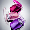 Mini Razor for Women - TSA Approved, 5-Blade Cartridge + Travel Case, Rose