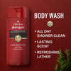 Body Wash for Men, Swagger Cedarwood, 24/7 Shower Fresh, 3.0 fl oz