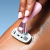 Mini Razor for Women - TSA Approved, 5-Blade Cartridge + Travel Case, Rose