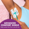 Sensitive 5-Blade Disposable Razors, Dorm Essentials, 2-Count