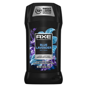 Fine Fragrance Collection Antiperspirant Deodorant for Men Blue Lavender 72 Hour Sweat & Odor Protection, 2.6 oz