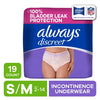 Adult Diapers for Women Size S/M, 19 Count