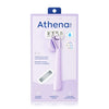5-Blade Women's Razor Kit - 1 Handle, 2 Blade Refills, Magnetic Hook - Lilac