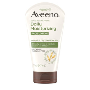 Daily Moisturizing Face Lotion with Oat for Dry Skin, 5 fl oz