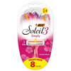 Simply Women's 3-Blade Disposable Razors, 8 Count