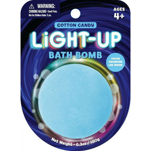 Classic Bath Bomb with Surprise LED Light Inside for a Fun Relaxing Experience
