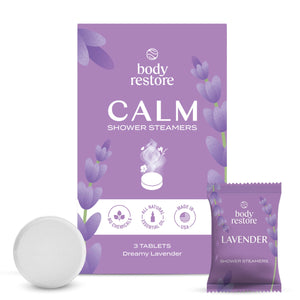 3 Count Aromatherapy Shower Steamers, Essential Oils, Lavender