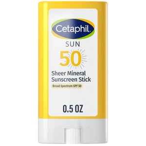 Sheer Mineral Face Sunscreen Stick, SPF 50, Travel Size, 0.5 oz
