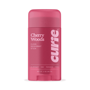 Clean Deodorant Stick, Cherry Woods, Aluminum-Free, for Men and Women, 2 oz