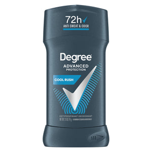 Antiperspirant Deodorant 72-Hour Sweat And Odor Protection Cool Rush Antiperspirant For Men With Body Heat Activated Technology, 2.6 oz