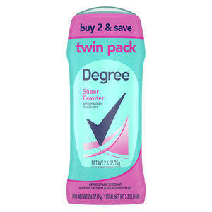 Sheer Powder Antiperspirant Deodorant 2.6 oz Twin Pack